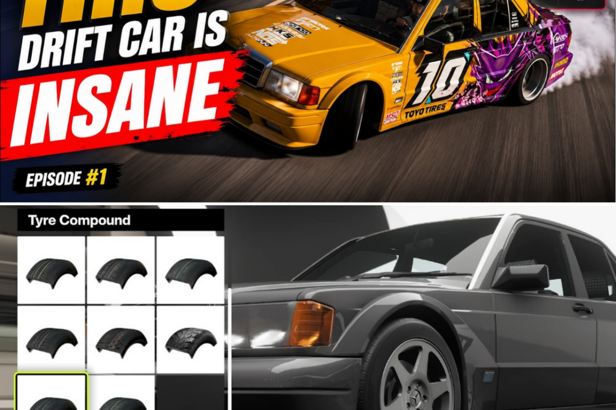 GERMAN ENGINEERING CONQUERS TOKYO: HOW AN UNDERGROUND MERCEDES 190E DRIFT BUILD BROKE THE FORZA HORIZON 6 LEADERBOARDS