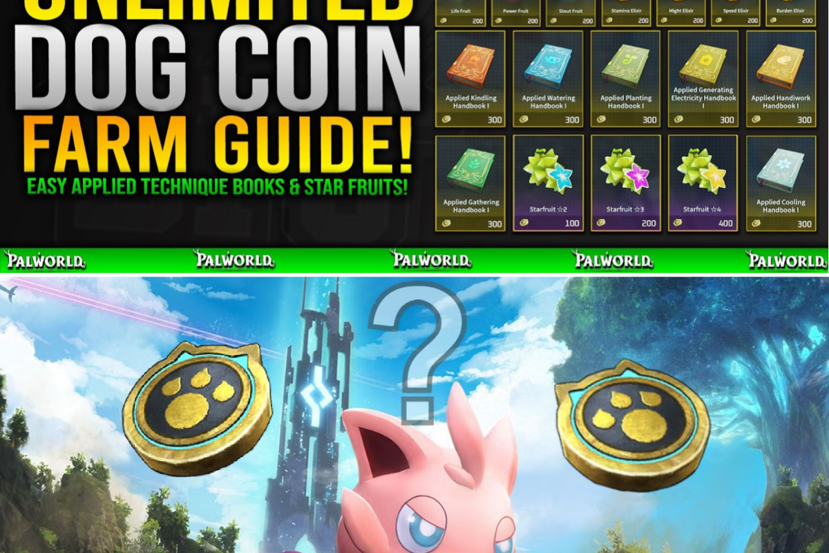 THE DOG COIN GOLD RUSH: How Palworld 1.0 Players Are Utilizing a ‘Katress Exploit’ and World Tree Routes to Buy Infinite Elixirs and Star Fruits