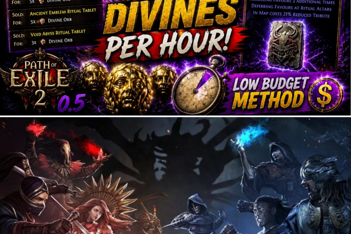 HIDEOUT COIN FLIP: NEW ‘LOW BUDGET’ PATH OF EXILE 2 CRAFTING METHOD NETS 100+ DIVINES AN HOUR WITHOUT KILLING A SINGLE MONSTER