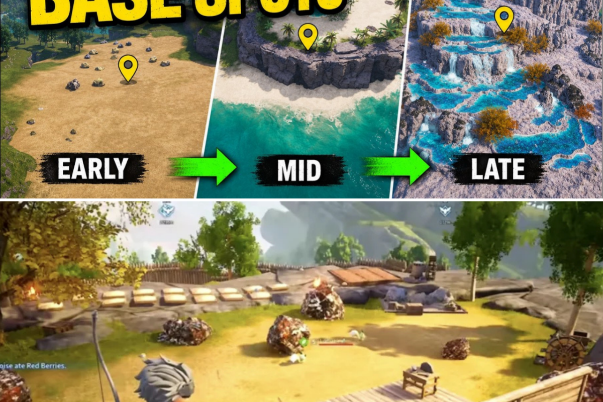 PALWORLD 1.0 BASE BUILDING GUIDE: THE 22 BEST RESOURCE HOTSPOTS AND AESTHETIC LOCATIONS EXPOSED