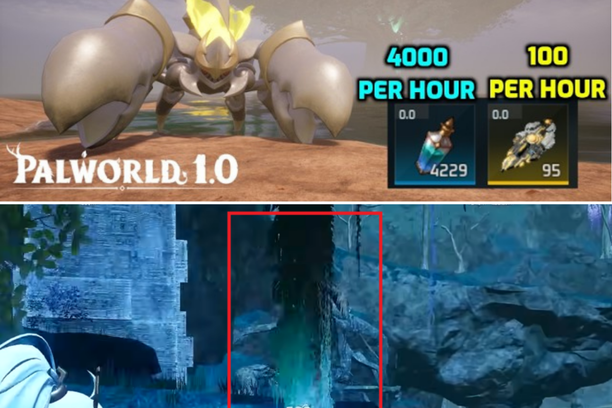 THE HOLY WATER GOLD RUSH: How Palworld 1.0 Players Are Harvesting 4,000 Holy Water Per Hour at the World Tree