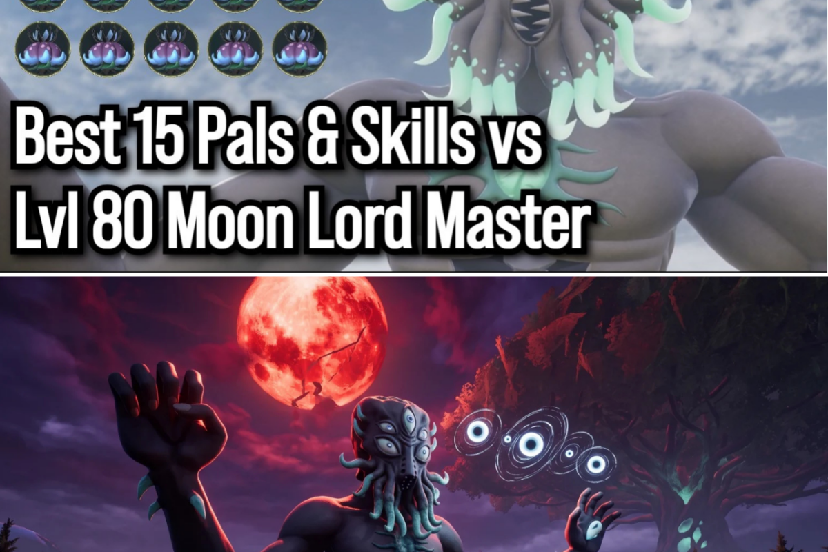 60-Second Master Kills: How 15 Dandelords Are Trivialize Palworld 1.0’s Level 80 Moon Lord Raid