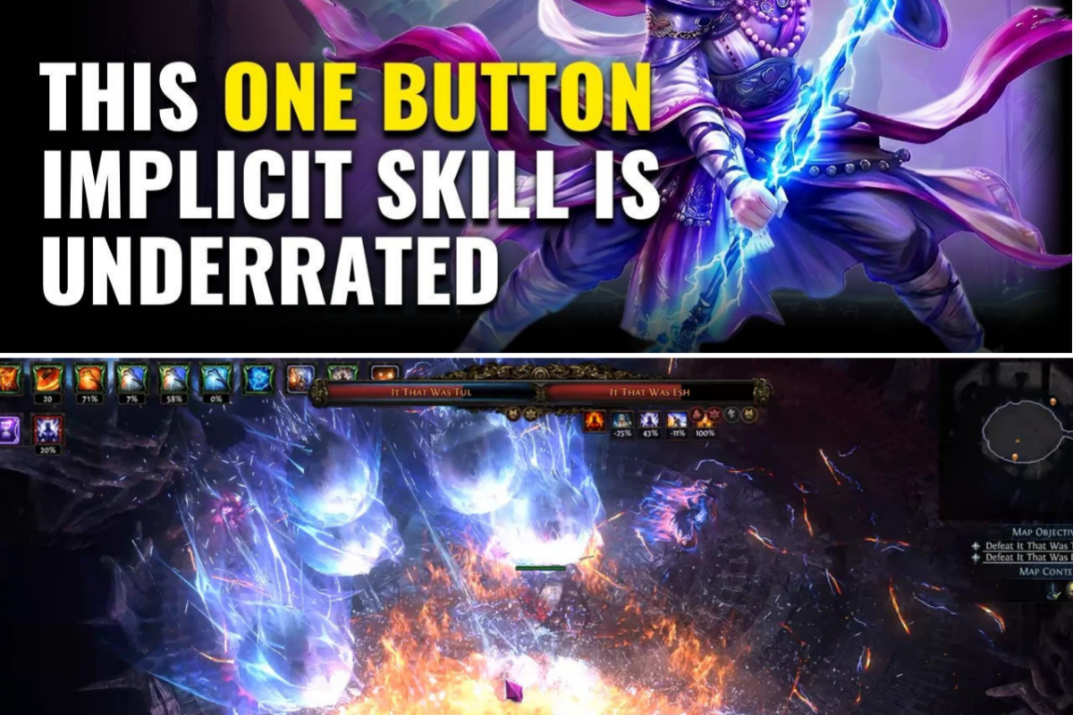 ONE-BUTTON MAYHEM: ‘PATH OF EXILE 2’ PLAYER WEAPONIZES Implicit STAFF SKILLS WITH -200% LIGHTNING RES DORYANI’S PROTOTYPE CHRONOMANCER