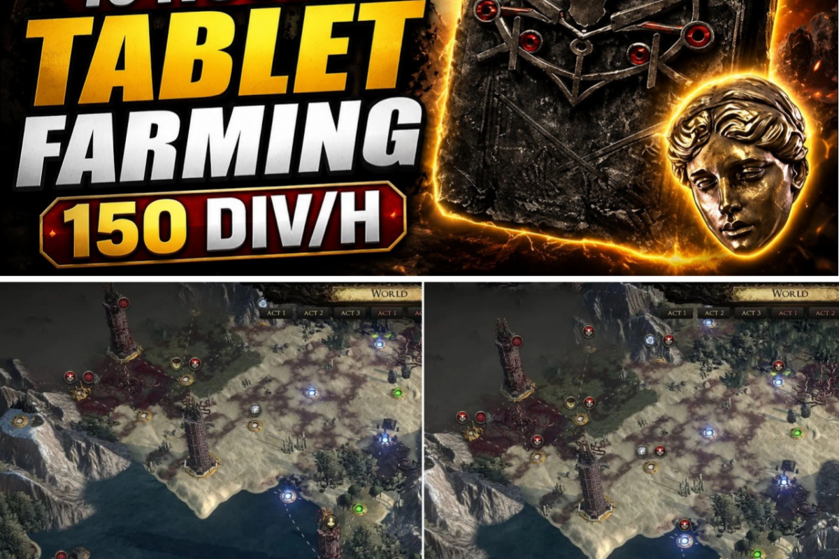 1,500 DIVINES IN 10 HOURS: ‘PATH OF EXILE 2’ EXPERIMENT PROVES MOUNTAIN BIOME TABLET STRATEGY PRINTS 150 DIV/HR