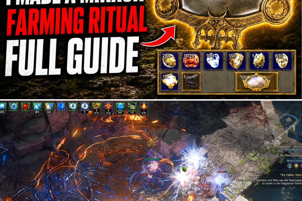 FROM ZERO TO MIRROR: ‘PATH OF EXILE 2’ THEORYCRAFTER DEMONSTRATES 3-WEEK RITUAL STRATEGY YIELDING A MIRROR OF KALANDRA