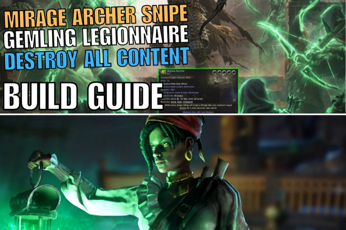 TANKING 200% DELIRIUM: ‘PATH OF EXILE 2’ PLAYER CREATES 6x MIRAGE ARCHER SNIPE GEMLING LEGIONNAIRE