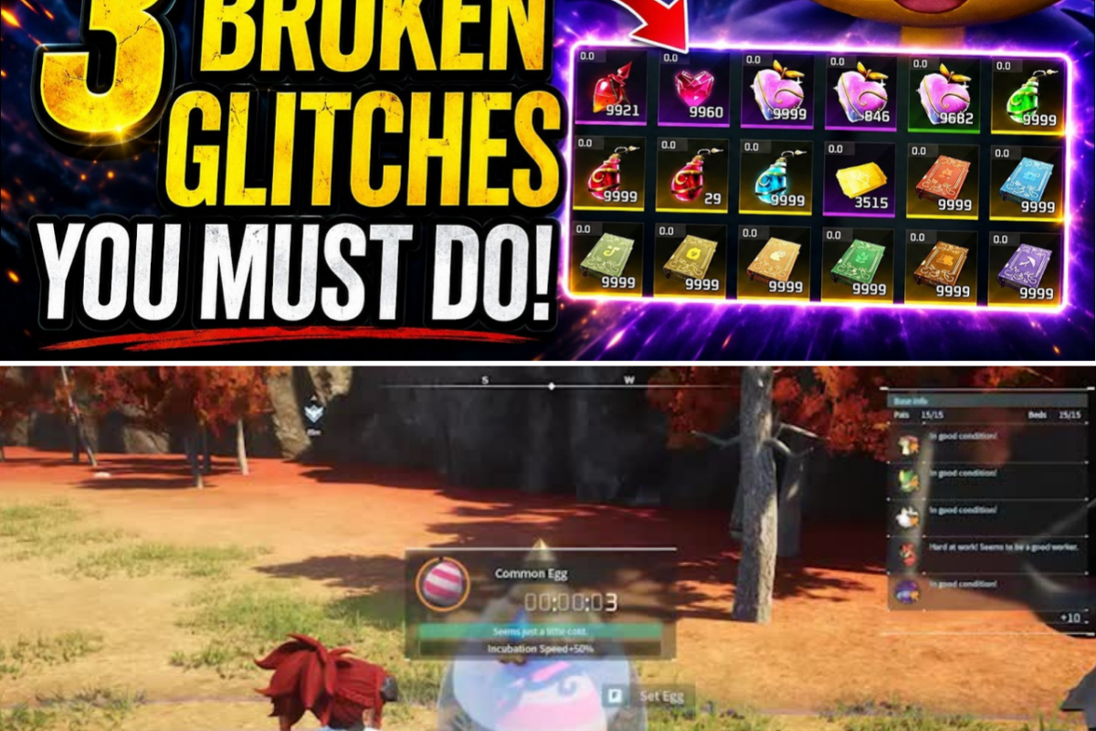‘EXPLOIT TRINITY’: The Top 3 Game-Breaking Glitches Revolutionizing Palworld 1.0 Progression