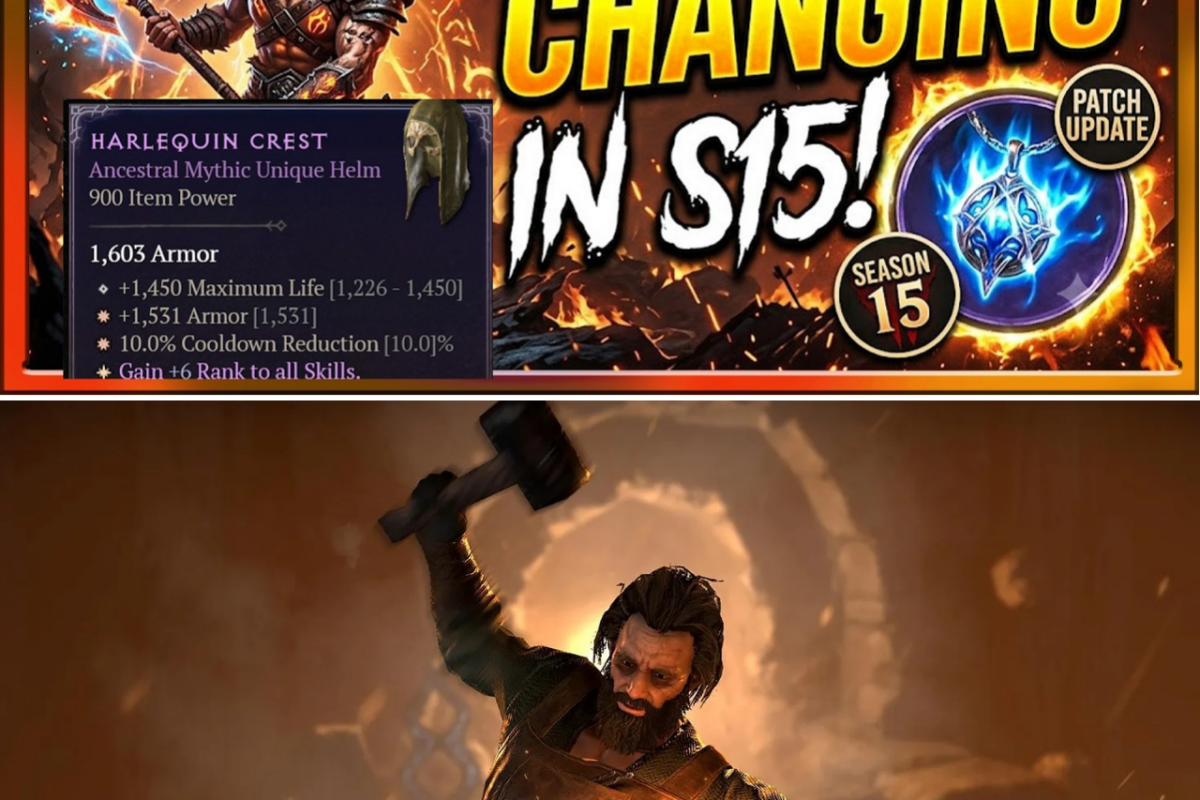 ‘A Dangerous Reversal’: Diablo 4 Community Reacts to Season 15 ‘Mythic 4.0’ Rework and One-Equip Restriction Debates