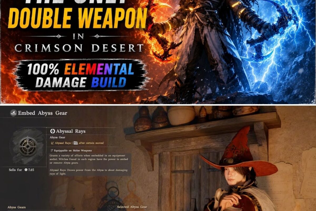 THE ELEMENTAL DUALITY: Unique Double Weapon Discovery Sparks Massive 100% Elemental Build Revolution in Crimson Desert