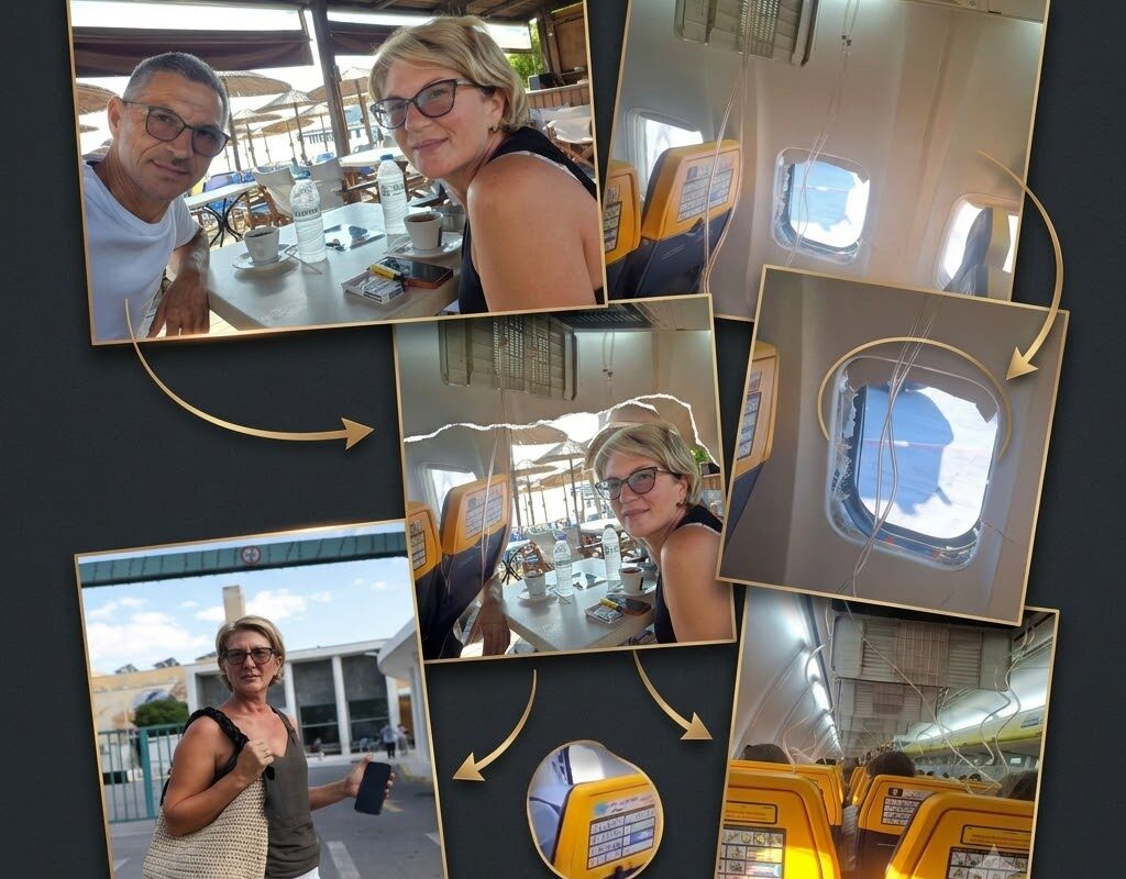 Inside the 20,000-Foot Ryanair Horror Flight as Wife Saved Husband Sucked Out of Blown-Out Window