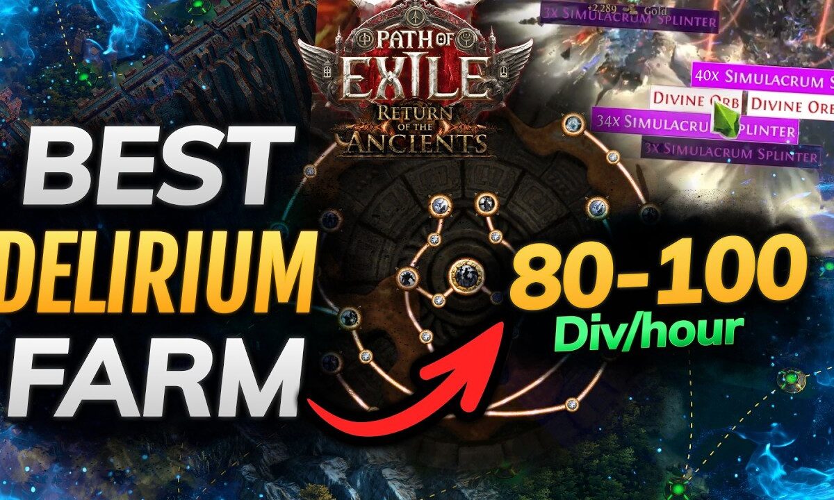 BREAKING METAGAME: HYPER-EFFICIENT 100D/H DELIRIUM SPLINTER ATLAS STRATEGY TRIVIALIZES PATH OF EXILE 2 ENDGAME IN PATCH 0.5