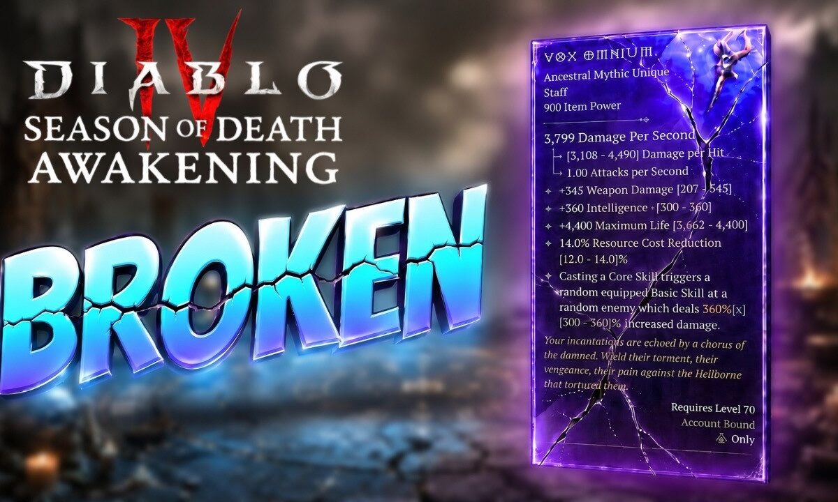 BLIZZARD FACES COMMUNITY OUTRAGE OVER ‘MYTHIC 3.0’ STEALTH NERFS AND HIDDEN CRAFTING COOLDOWN BLOCK IN DIABLO 4