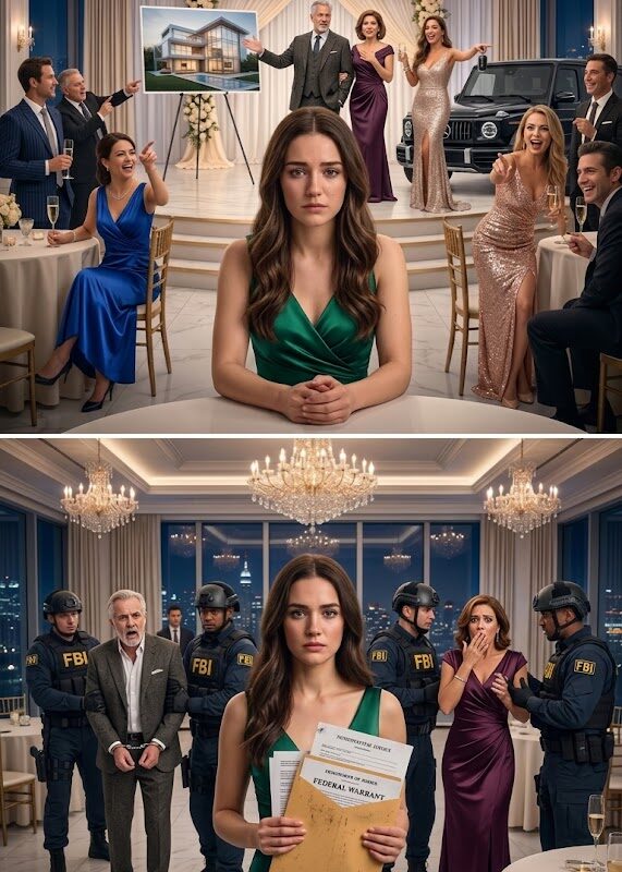 The silence that fell over the glass penthouse was thick, heavy, and suffocating. The jazz quartet stopped playing mid-measure