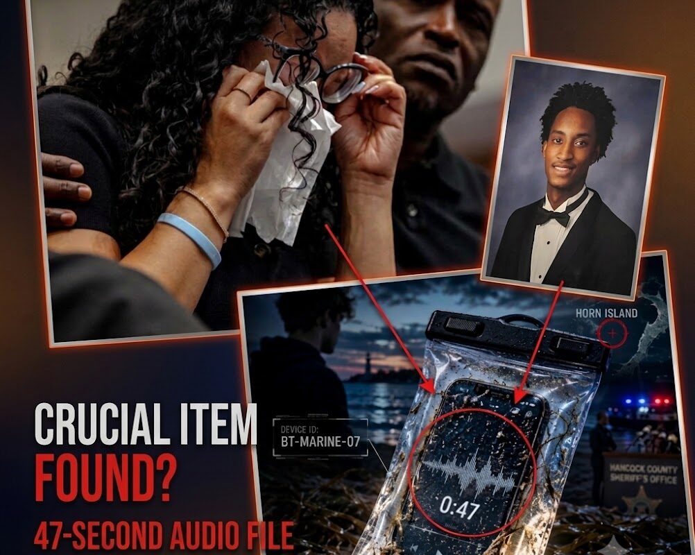 CRUCIAL NEW EVIDENCE RECOVERED NEAR HORN ISLAND DEEPENS MYSTERY IN NOLAN WELLS DEATH INVESTIGATION