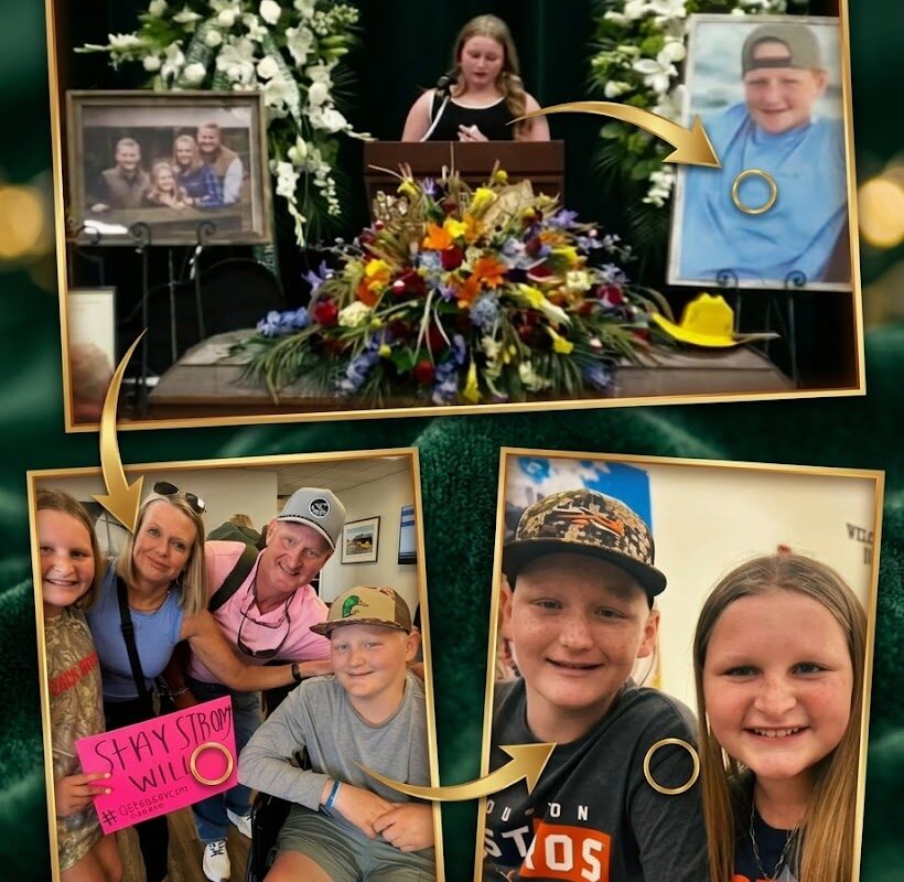 ‘IT’S JUST GOODBYE FOR NOW’: 12-YEAR-OLD CHARLIE’S HEARTWRENCHING FAREWELL TO BROTHER WILL ROBERTS LEAVES NATION IN TEARS