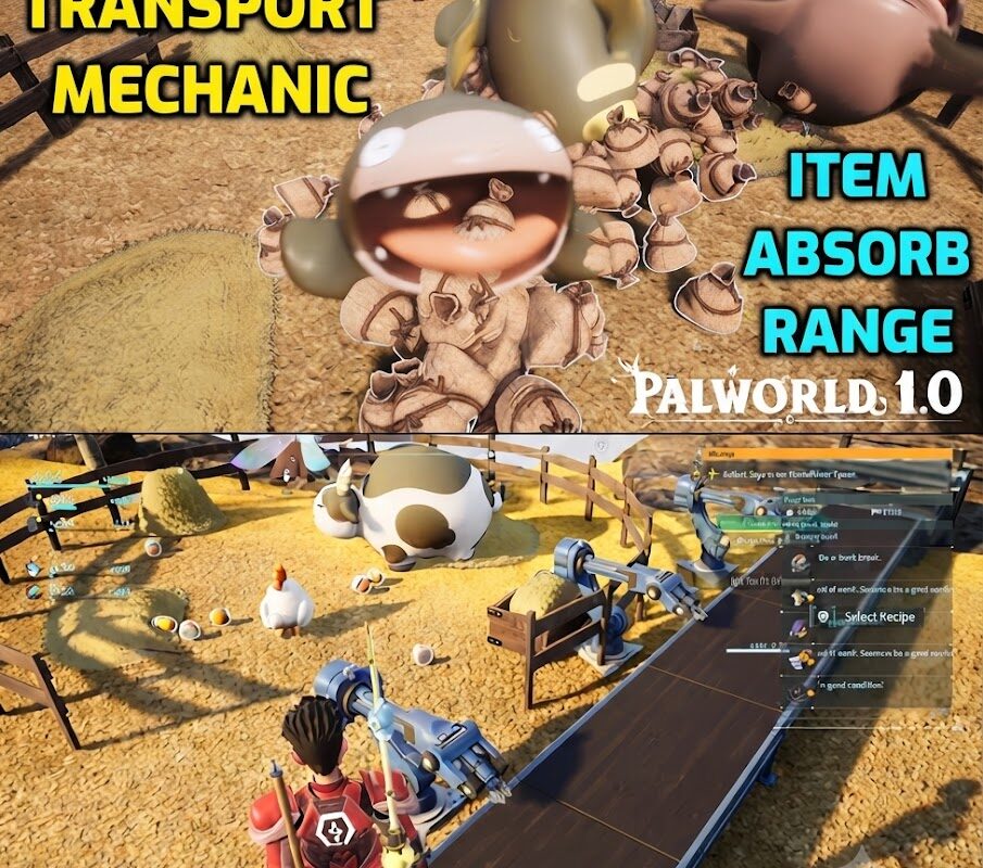 PALWORLD 1.0’S HIDDEN AI CRISIS: The Secret “Absorb Range” Mechanic Ruining Your Automated Base (And How To Exploit It)