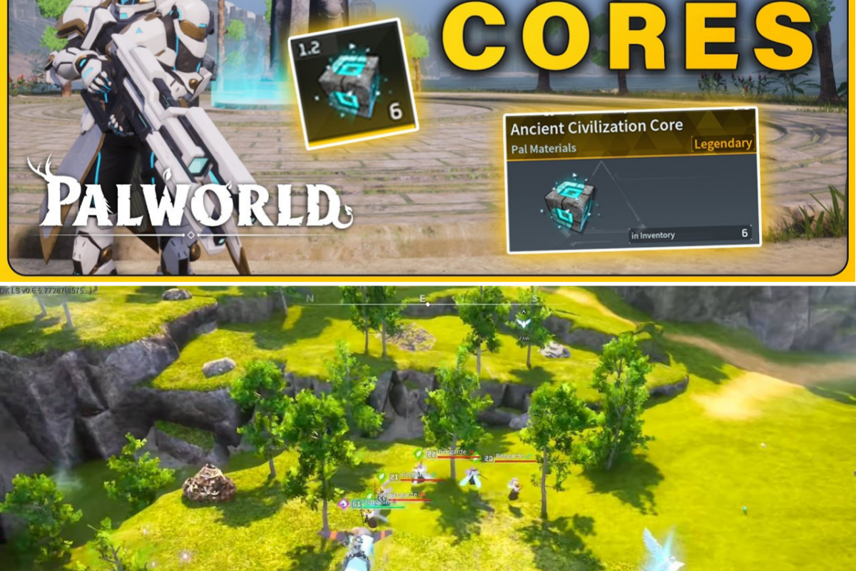 PALWORLD 1.0 ENDGAME EXPLODES: PLAYERS UNCOVER GAME-CHANGING ANCIENT CIVILIZATION CORE FARMING METAS