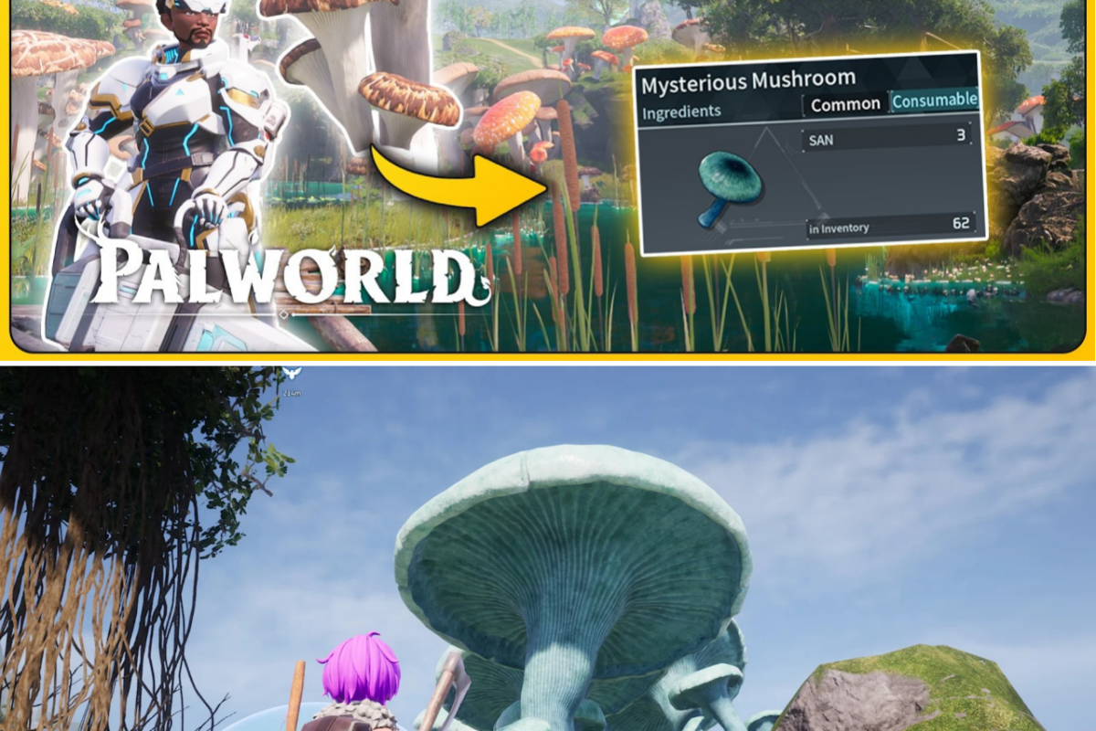 PALWORLD 1.0 RESOURCE LOCATION GUIDE: UNCOVERING THE ULTIMATE MYSTERIOUS MUSHROOM FARMING COORDINATES & AUTOMATION METAS