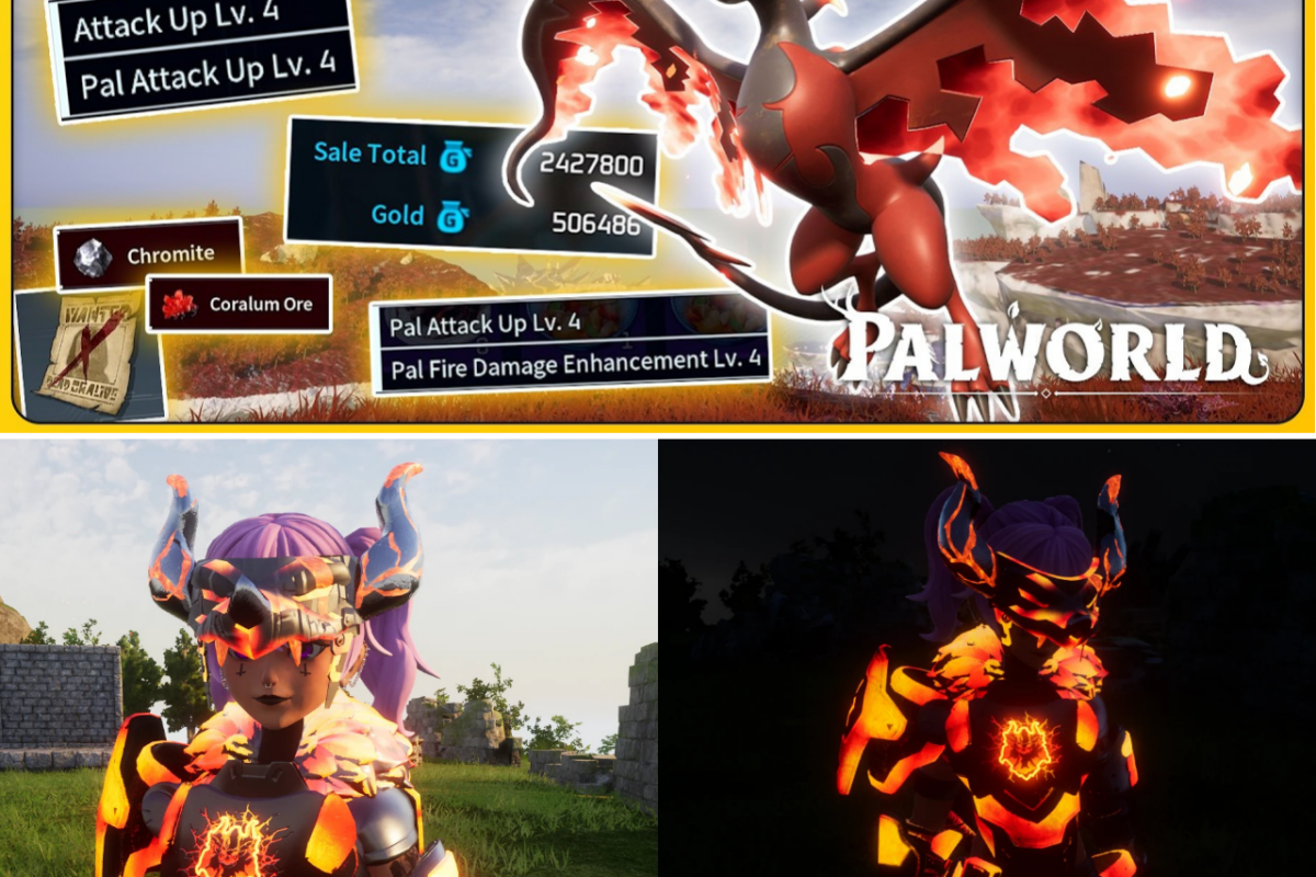 UNBREAKABLE PROGRESSION IN PALWORLD 1.0: Secret Material Routes, OP Accessories, & The Gilded Dumud 2.4M Gold Exploit
