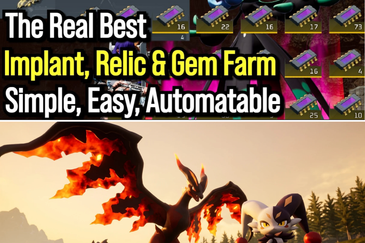 The Ultimate Palworld 1.0 AFK Farming Loop: How to Farm Unlimited Glistening Ancient Relics, Awakening Gems, and World Tree Implants via Dandalord