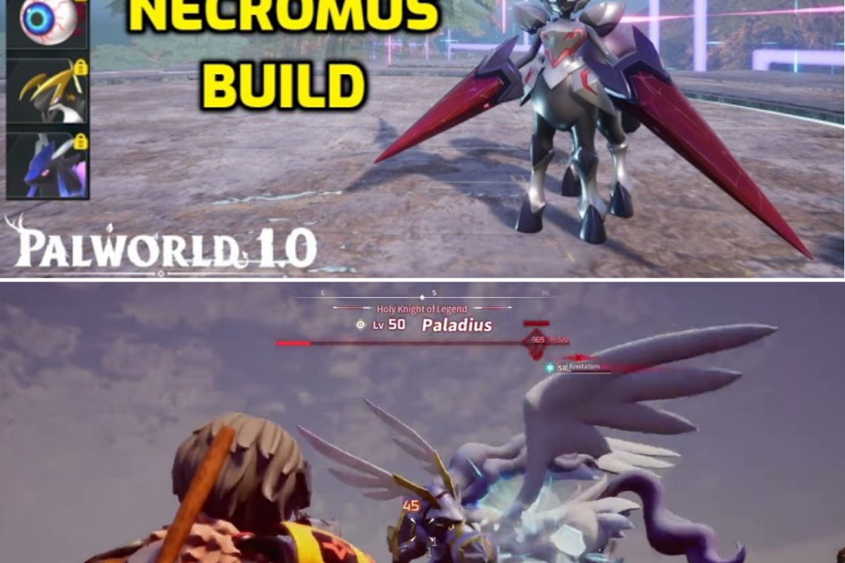 THE UNTOUCHABLE LEGEND: HOW A MAXED-OUT NECROMUS SOLO-CLEARS ALL HARD MODE TOWER BOSSES IN PALWORLD 1.0