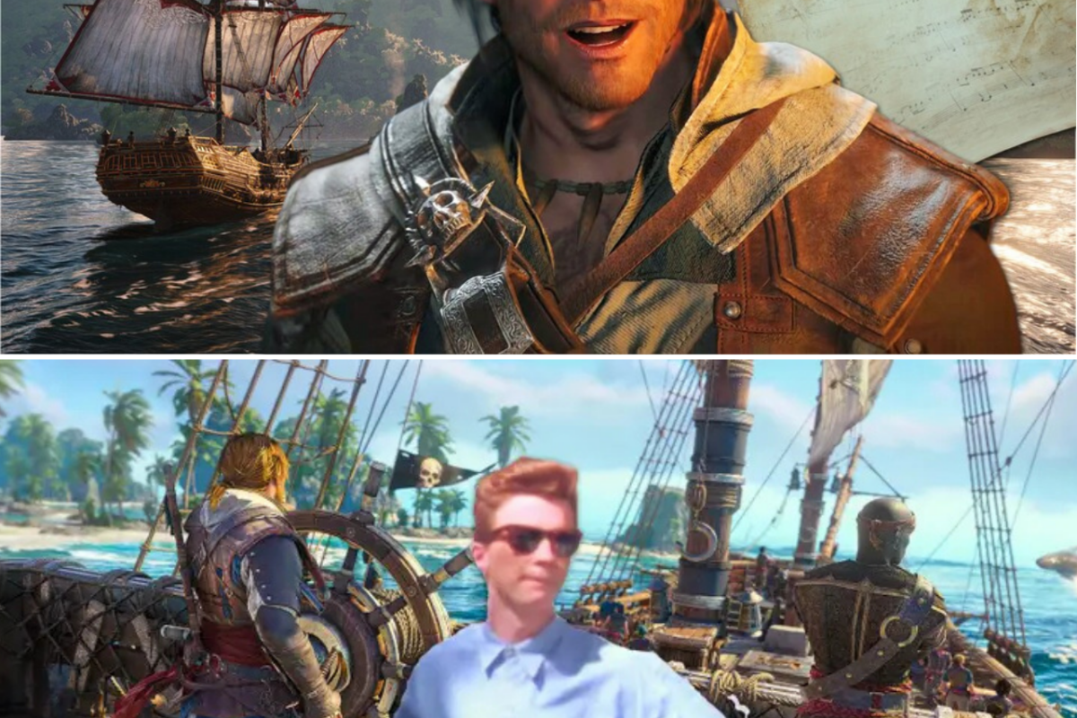 ‘NEVER GONNA GIVE YOU UP’: Hilarious Rickroll Easter Egg Discovered In ‘Assassin’s Creed Black Flag Resynced’ Sparks Viral Community Frenzy