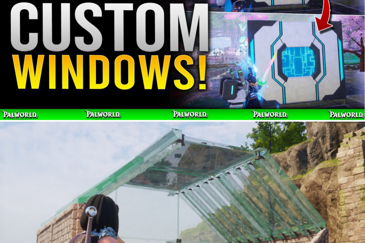 HOW TO BUILD CUSTOM OPENING AND CLOSING WINDOWS IN PALWORLD 1.0: THE DEFINITIVE BASE DESIGN GUIDE