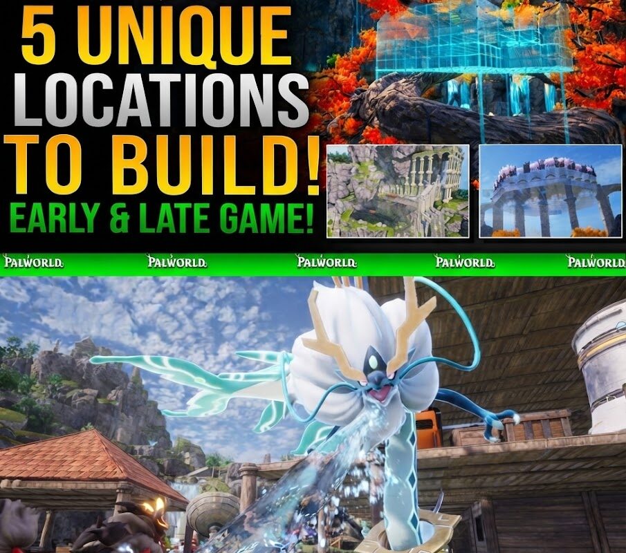 Rethinking the Horizon: 5 Unique Base Locations for the Palworld 1.0 Era