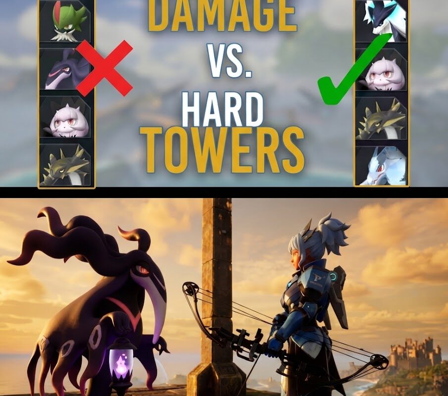 THE ECONOMY SLAYER: HOW A BASIC MECHANICAL BOW IS SHREDDING ENDGAME HARD MODE TOWERS IN PALWORLD 1.0