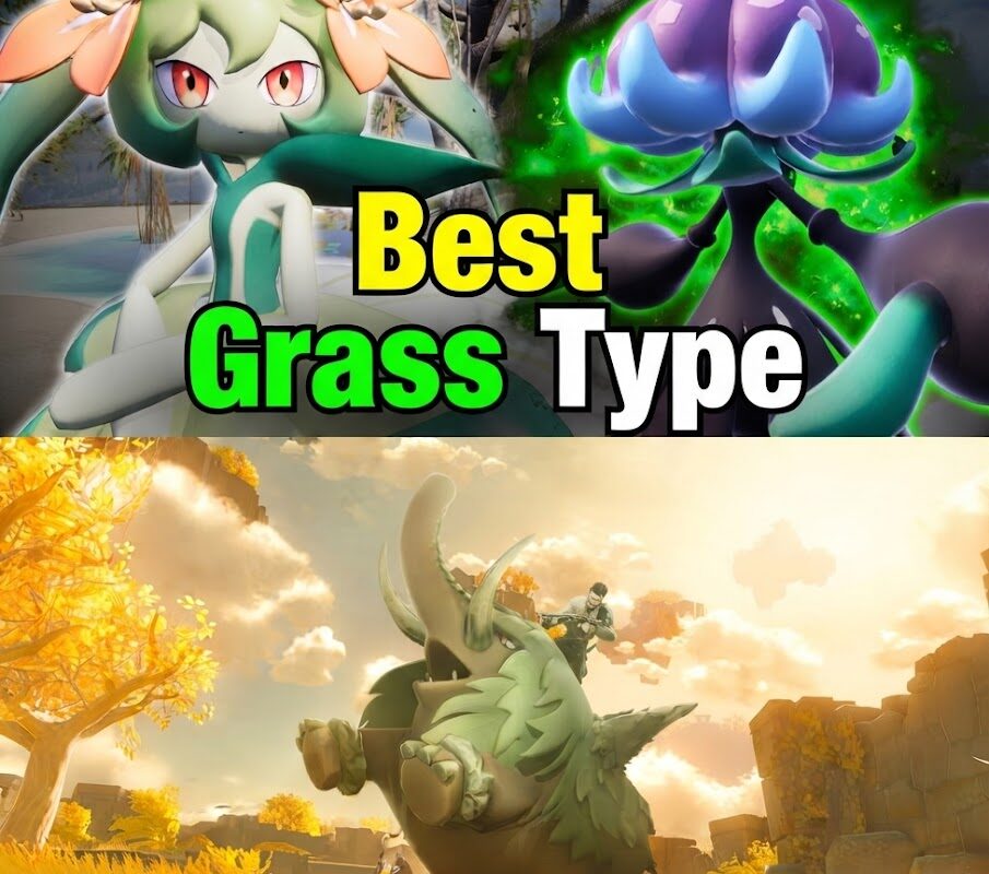 GREEN REVOLUTION: RANKING THE TOP 5 STRONGEST GRASS-TYPE PALS IN PALWORLD 1.0