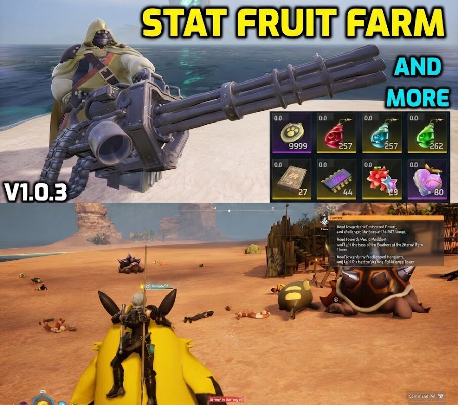 BEYOND MOONLORD: HOW PALWORLD 1.0.3 PLAYERS ARE FARMING 160+ STAT FRUITS PER HOUR