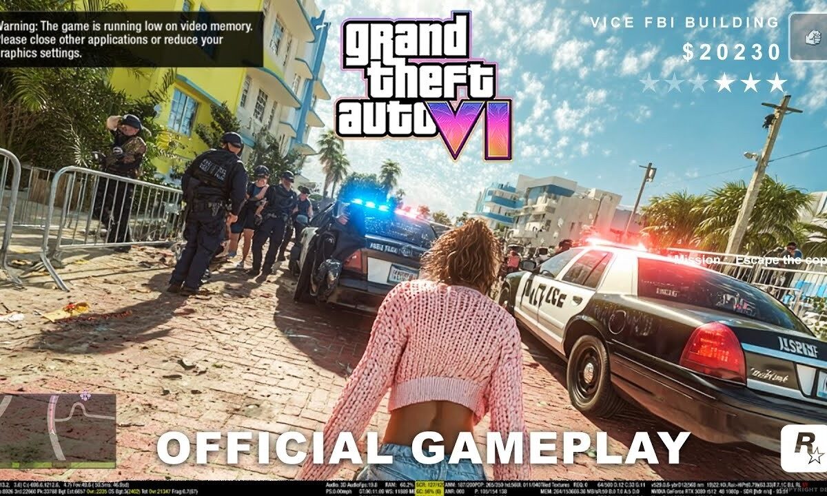 VIRAL OR VERIFIED? ‘GTA 6’ Footage Showing Lucia Raids FBI Headquarters Sparks Online Controversy Ahead of Expected Fall Release Window
