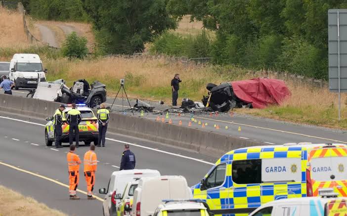 High-Speed Highway Nightmare: Stolen BMW Hurtles Down the Wrong Side of the M9, Smashing Into Innocent Family